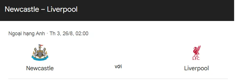 Nhận định bóng đá trận đấu giữa Newcastle United vs Liverpool uk88