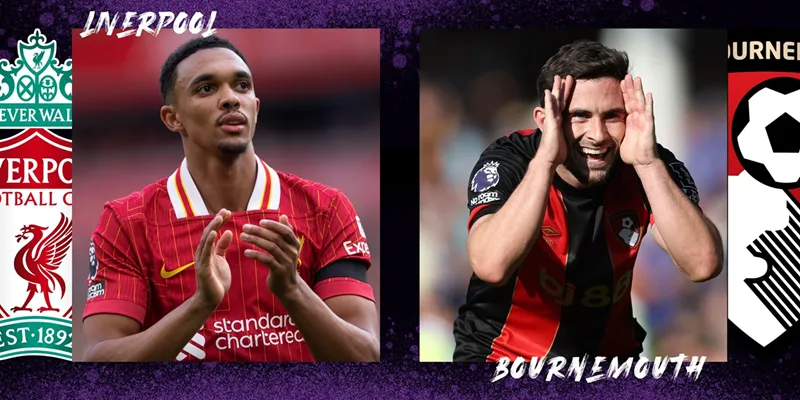 Nhận định trận đấu Liverpool vs Bournemouth uk88