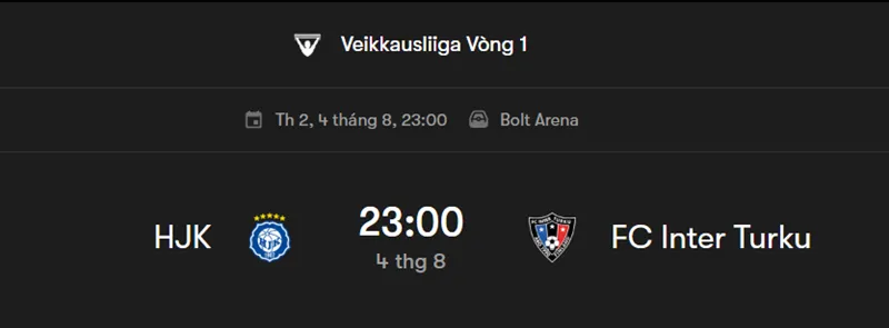 Nhận định trận đấu giữa HJK Helsinki và Inter Turku uk88