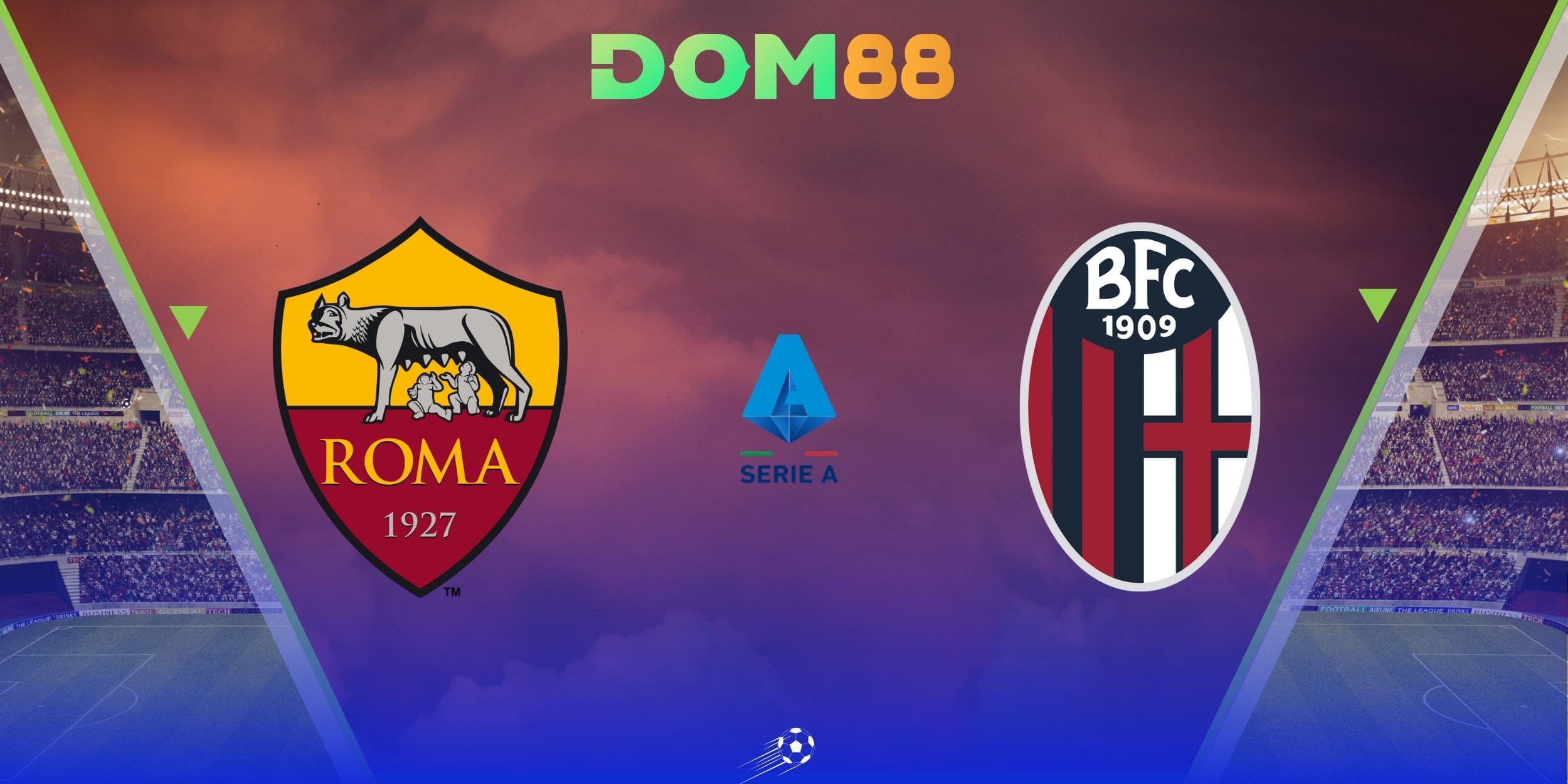 Roma vs Bologna là trận đấu tâm điểm của Serie A 2025/26