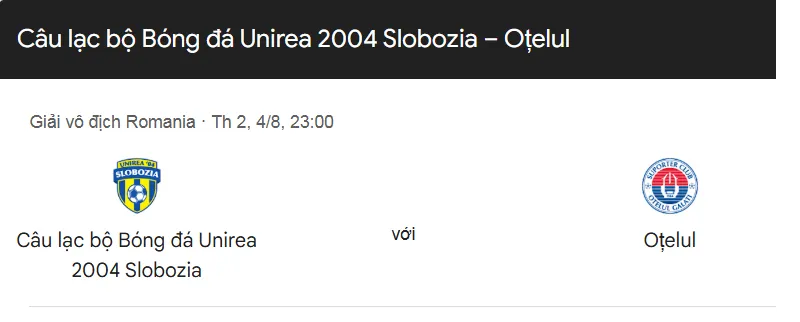 Tip Kèo Bóng Đá Unirea Slobozia vs Otelul Galati uk88