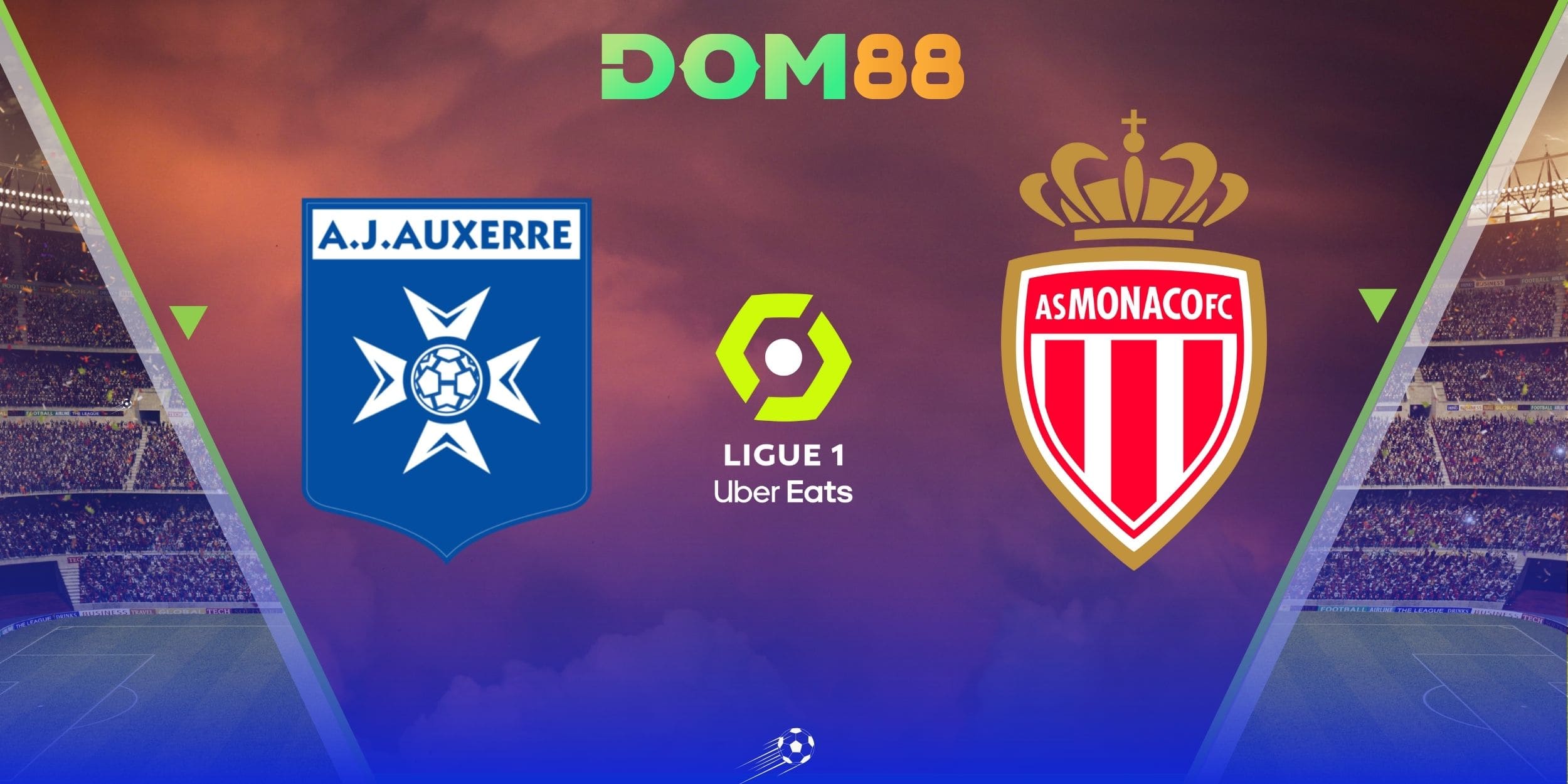 Auxerre sẵn sàng tiếp đón Monaco trên thánh địa Abbé-Deschamps