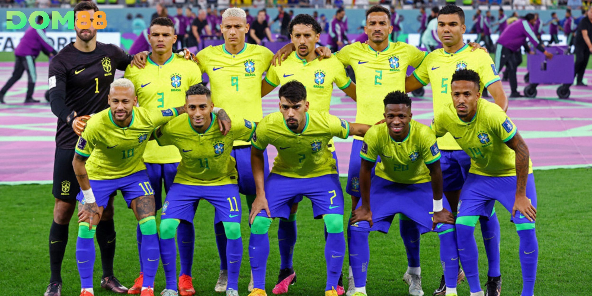Brasil luôn luôn ổn định và bản lĩnh thông qua năm trận gần đây