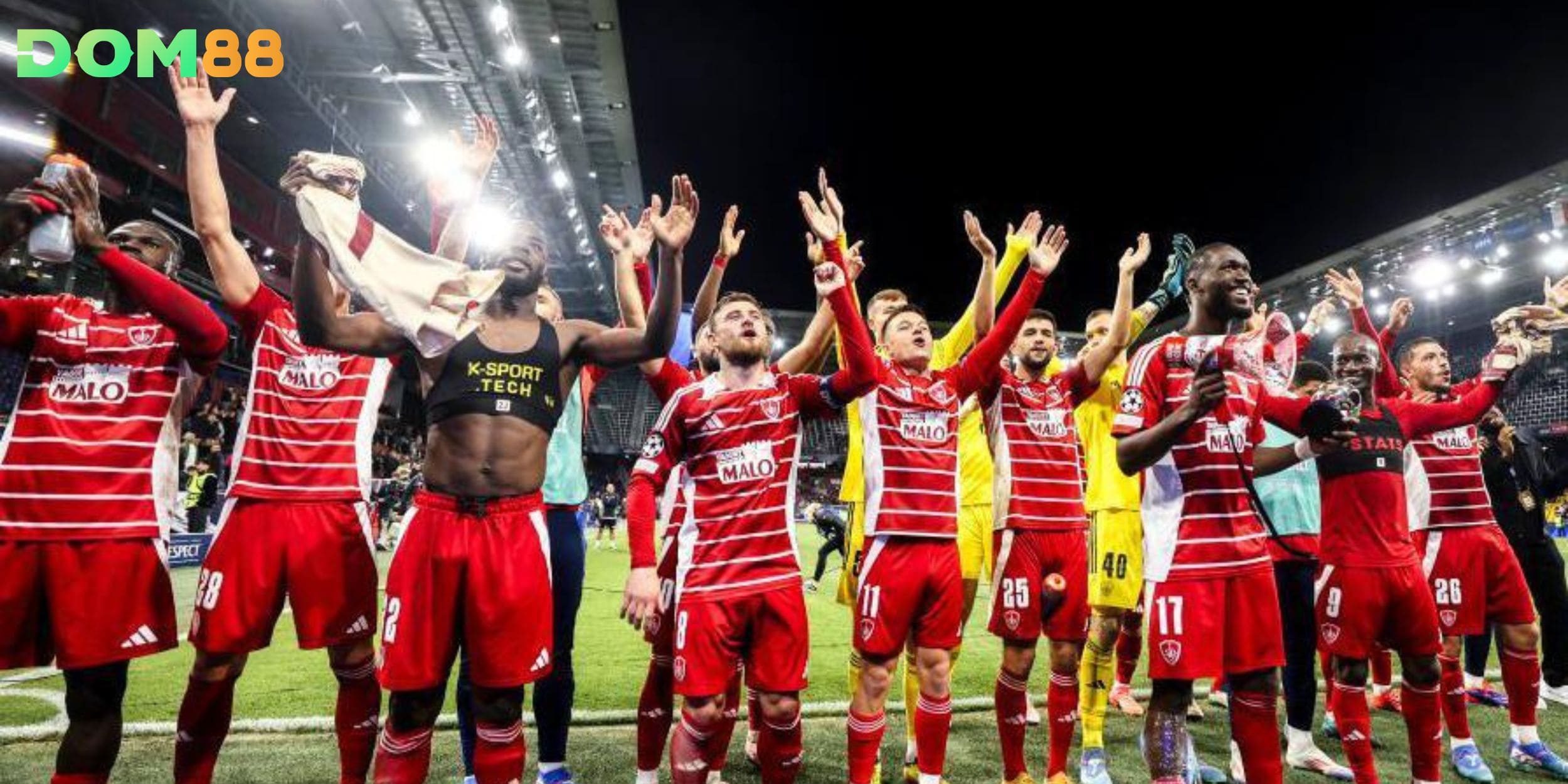 Brest bất bại 5 trận giao hữu gần nhất trước mùa Ligue 1