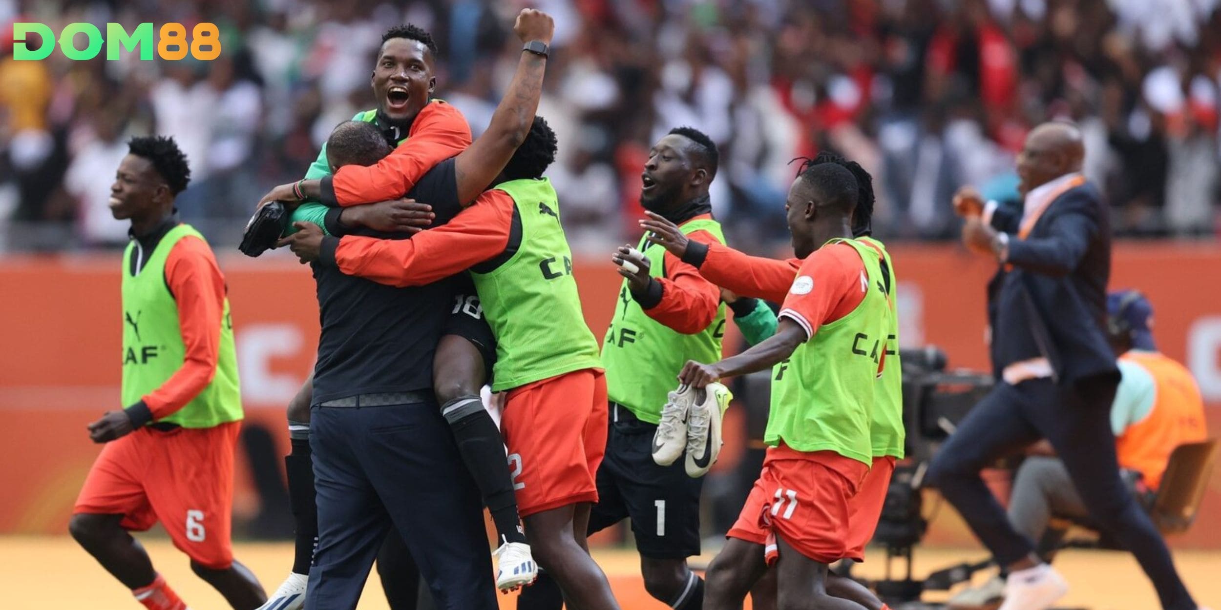 Điểm mạnh của Kenya là hàng phòng thủ vô cùng kiên cường