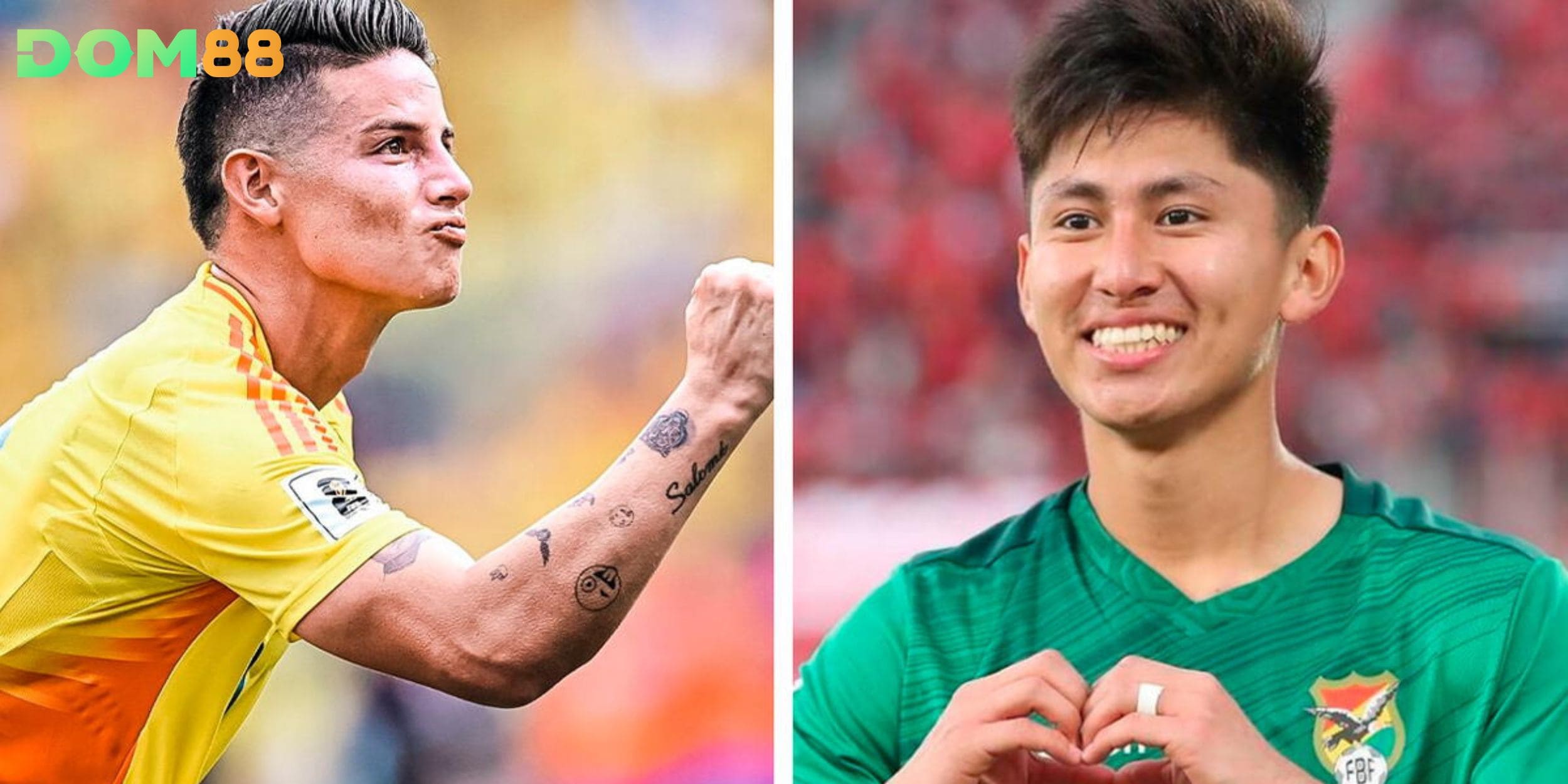 DOM88 dự đoán Colombia áp đảo với chiến thắng 2–0 trước Bolivia