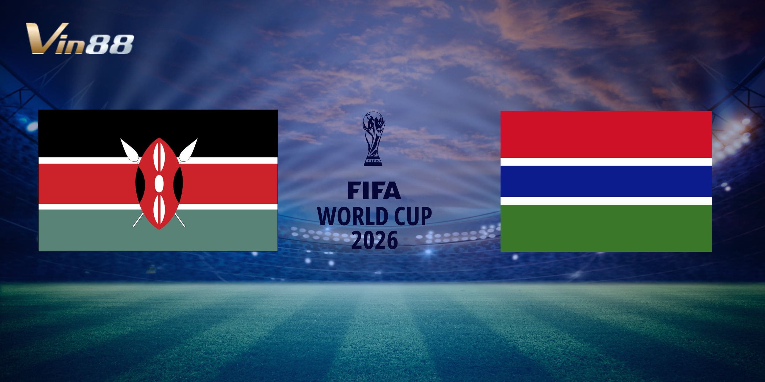 Kenya vs Gambia là trận đấu quyết định cho cơ hội tham dự World Cup 2026