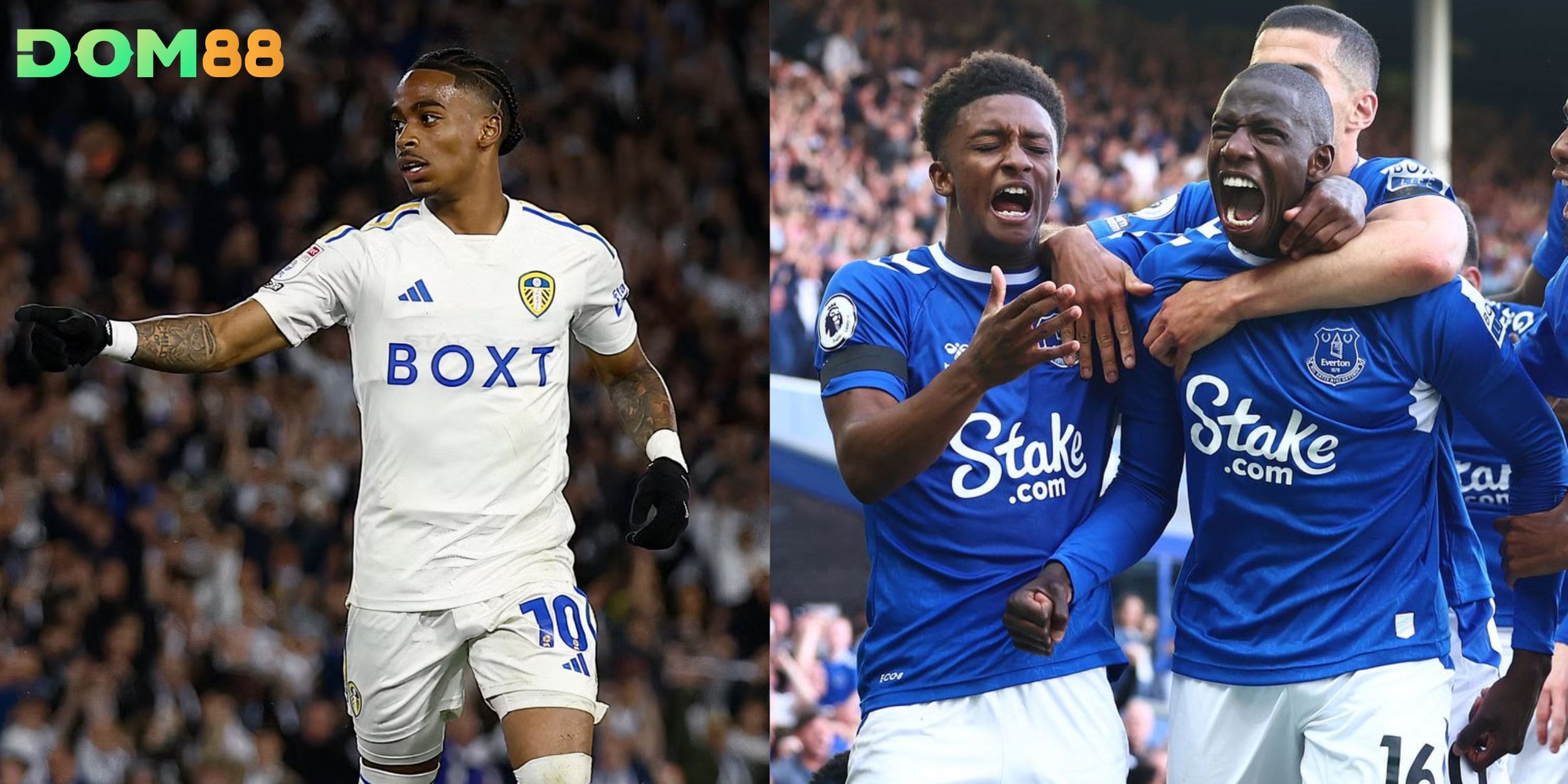 Khán giả chờ đợi một màn rượt đuổi căng thẳng giữa Leeds vs Everton