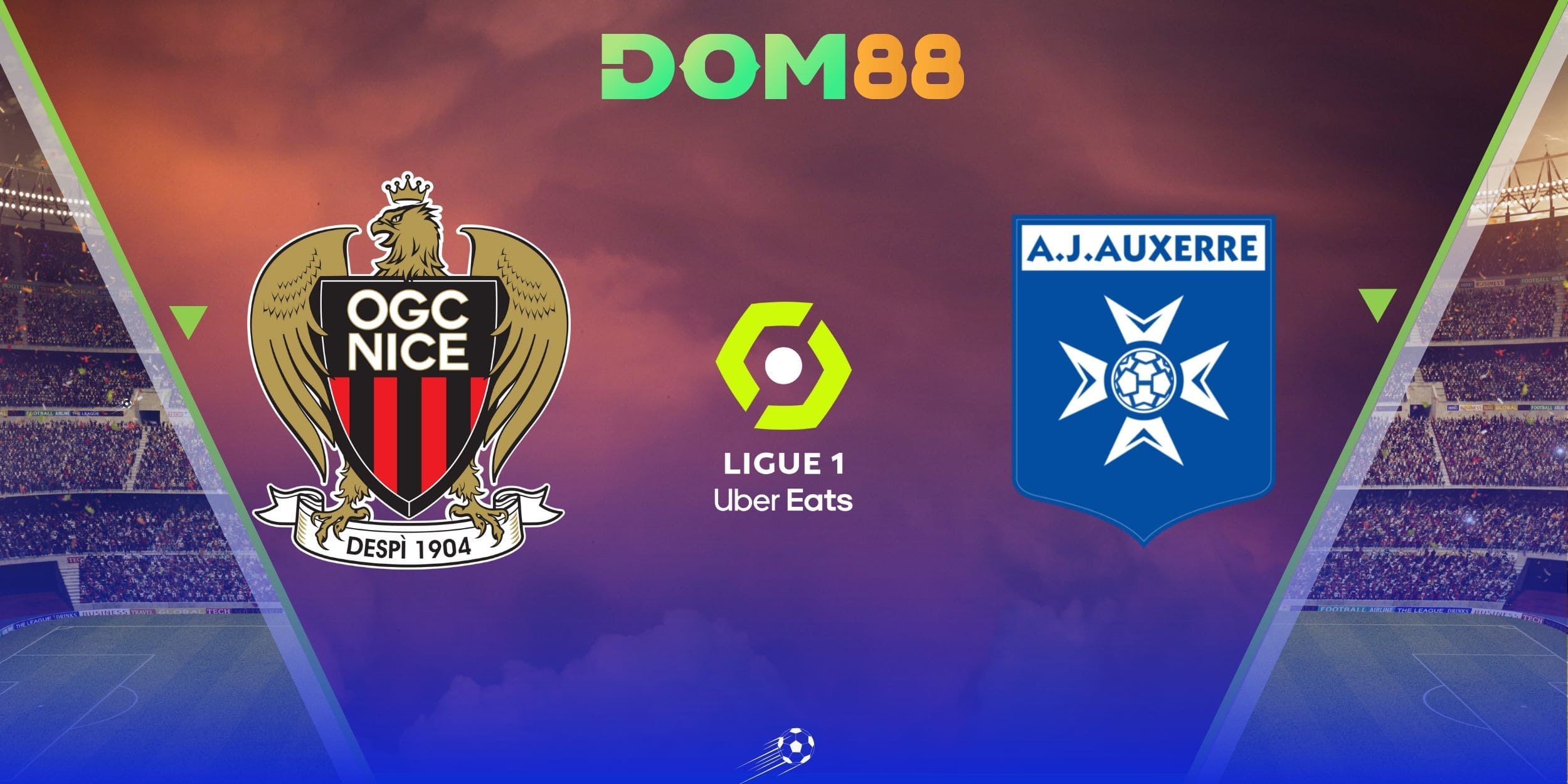 Không khí nóng bỏng trước thềm đại chiến Nice vs Auxerre tại Ligue 1