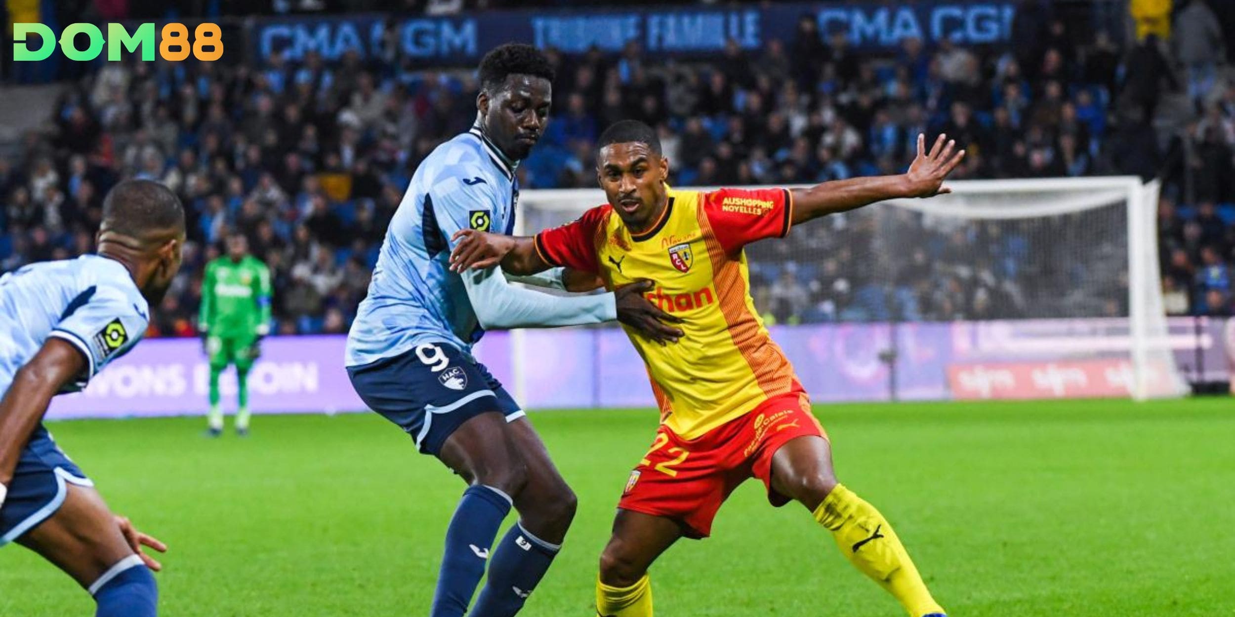 Le Havre 1 – 2 Lens, chiến thắng sát nút cho đội khách