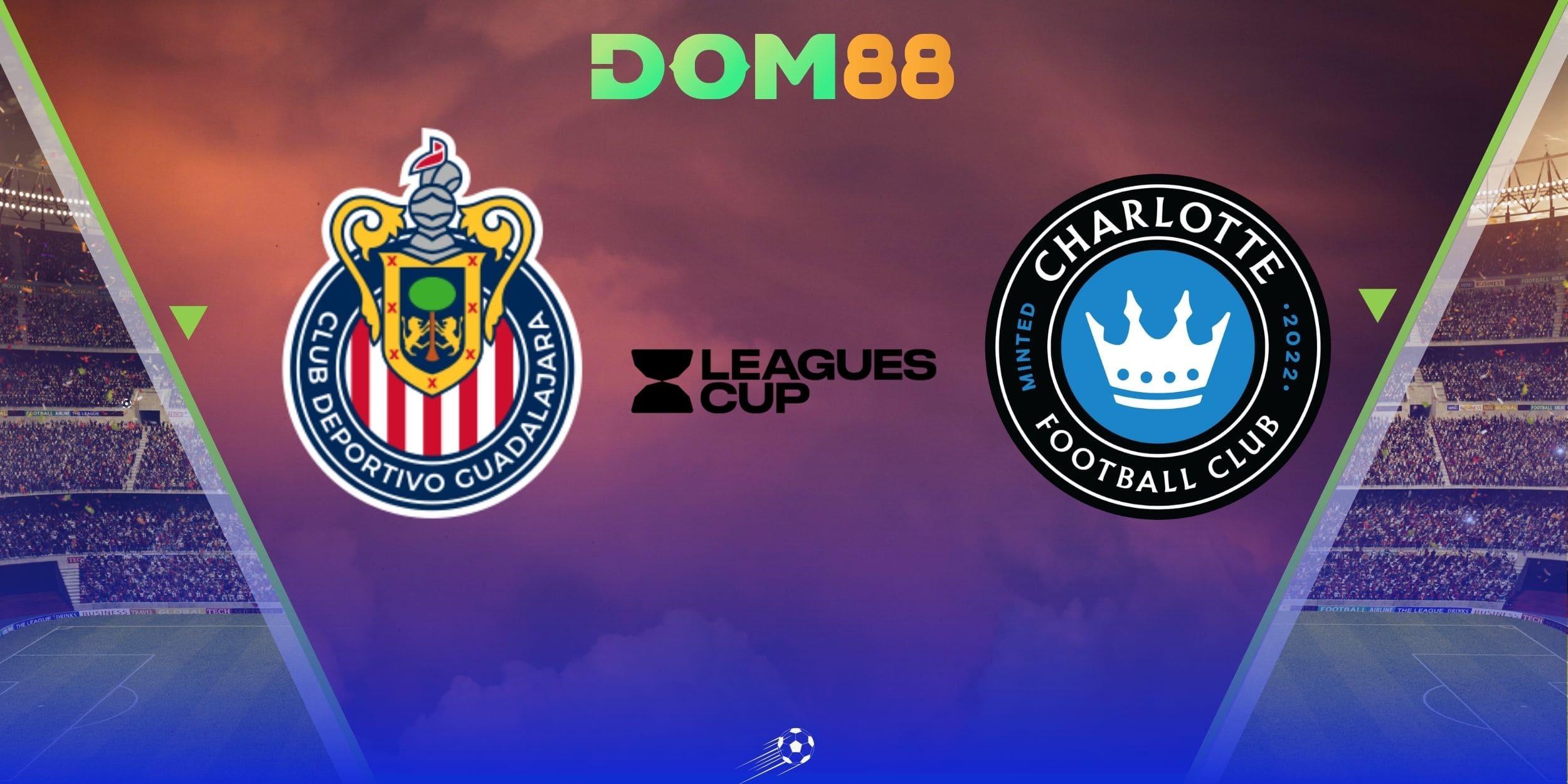 Leagues Cup 04/08: Chivas Guadalajara vs Charlotte 
