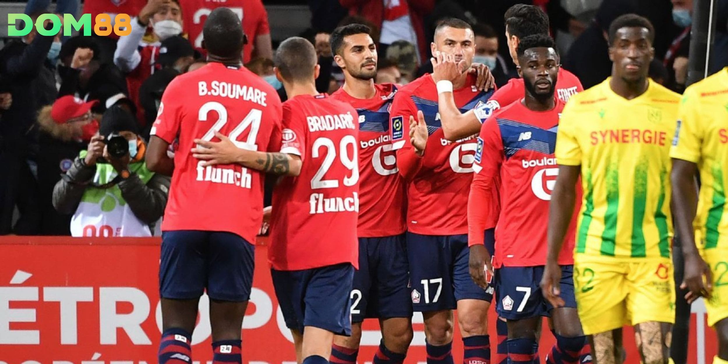 Lille vẫn cho thấy sức mạnh bùng nổ với nhiều trận thắng đậm