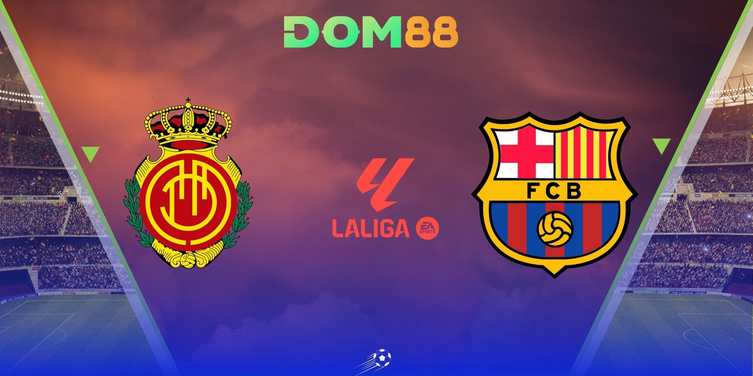 Mallorca vs Barcelona diễn ra trên sân vận động Estadi Mallorca Son Moix