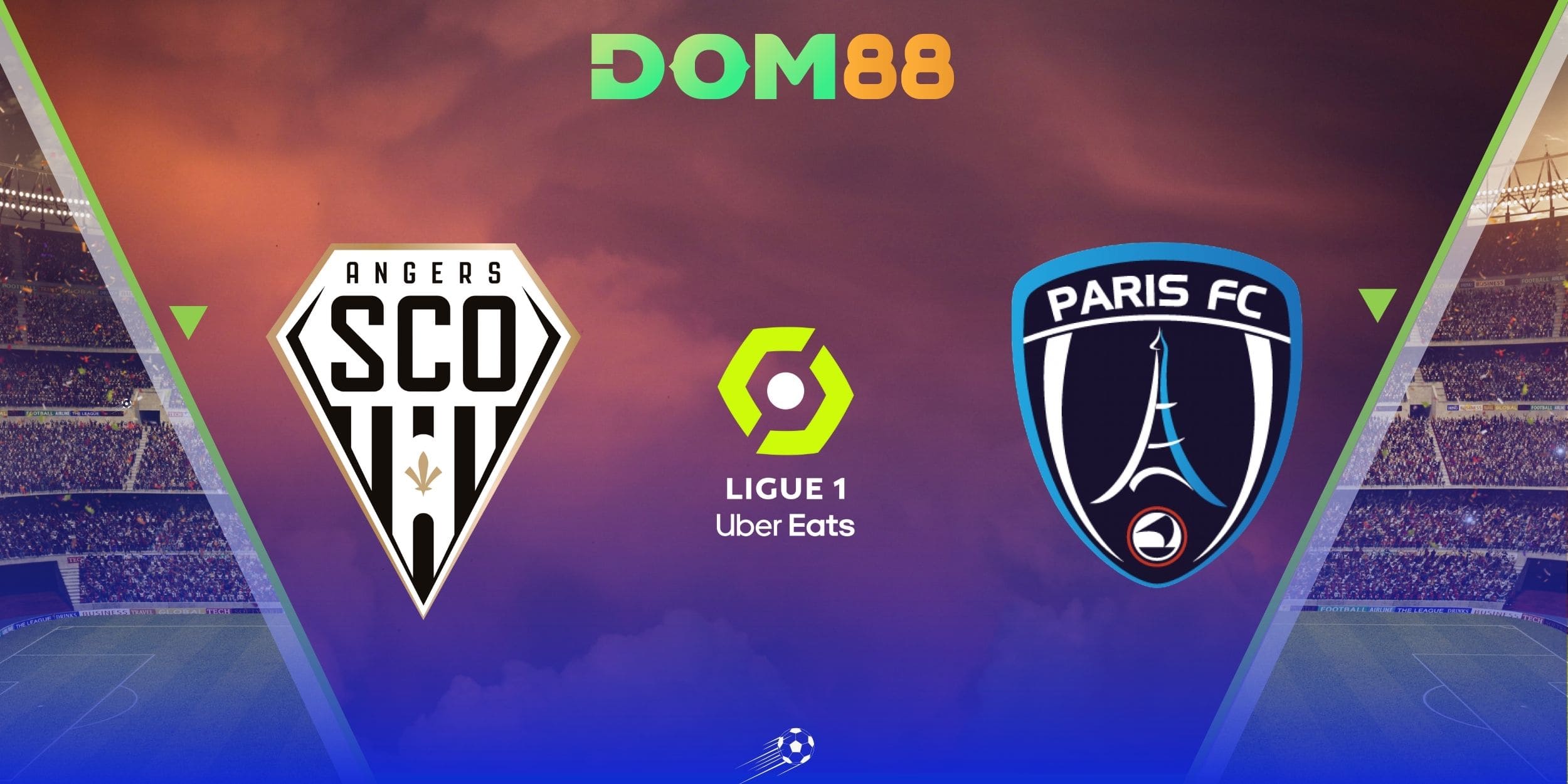Người hâm mộ chờ đợi trận cầu mãn nhãn giữa Angers SCO vs Paris FC