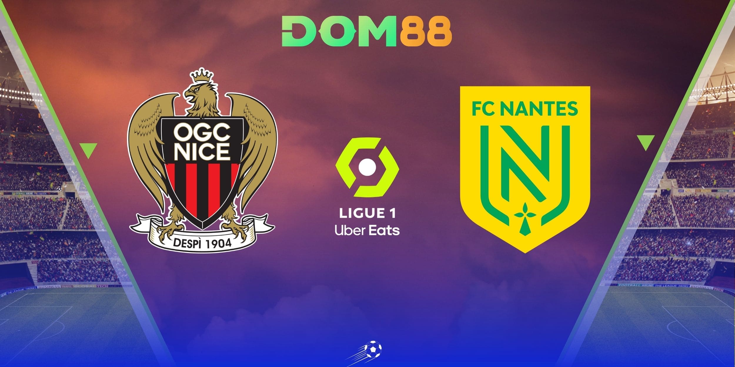 Nice tự tin hướng đến chiến thắng trên sân Allianz Riviera khi tiếp đón Nantes