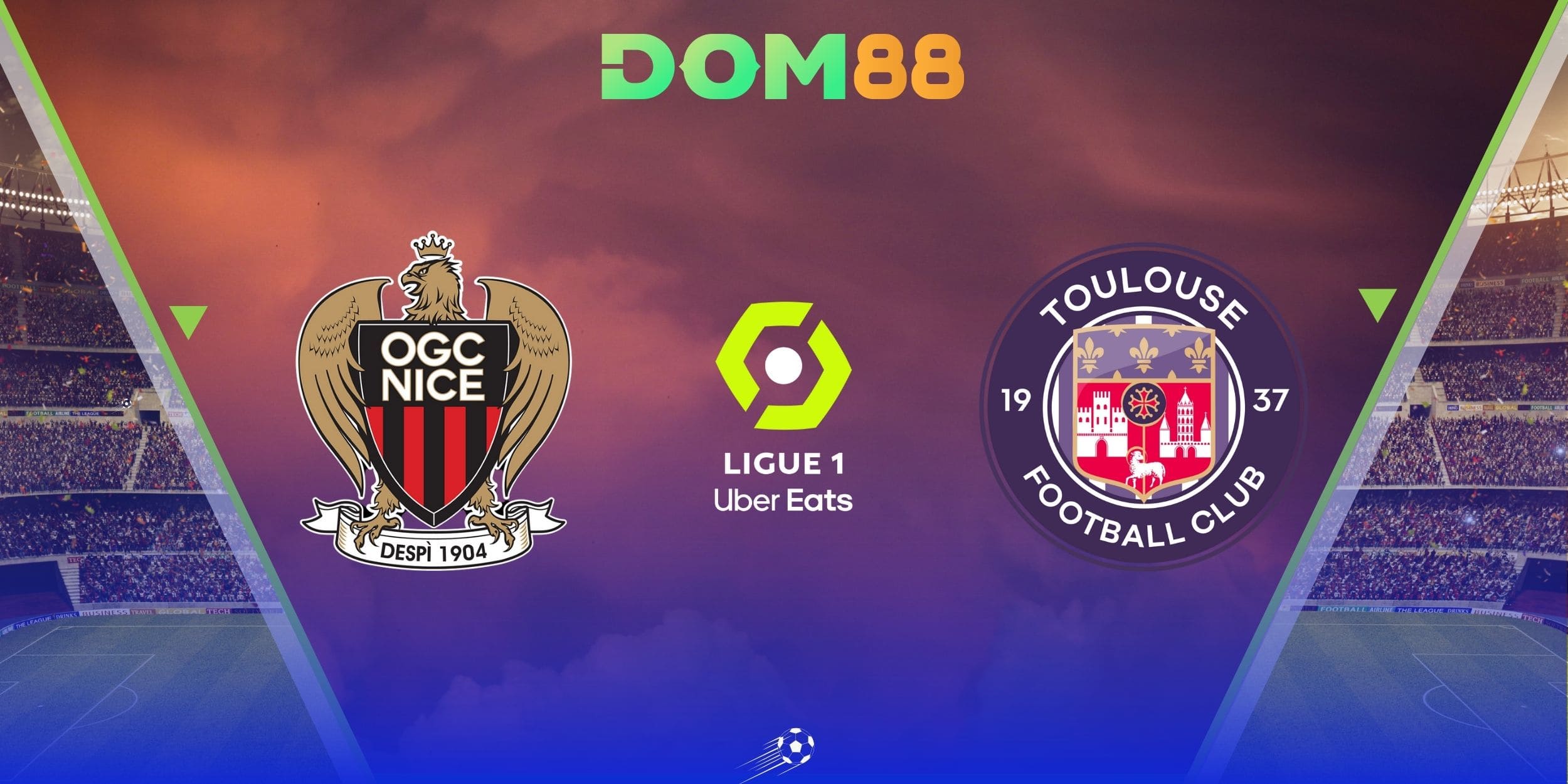 Nice vs Toulouse sẽ diễn ra vào rạng sáng Chủ nhật ngày 17/08/2025
