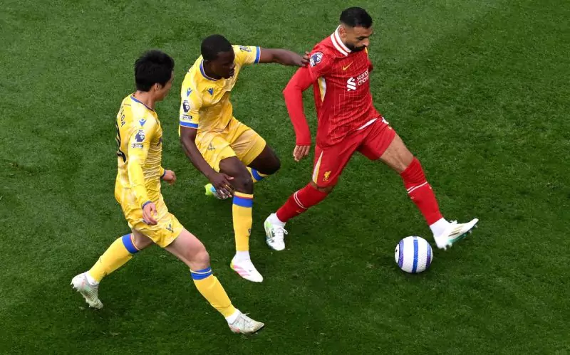 Thành tích thi đấu gần đây của Crystal Palace vs Liverpool