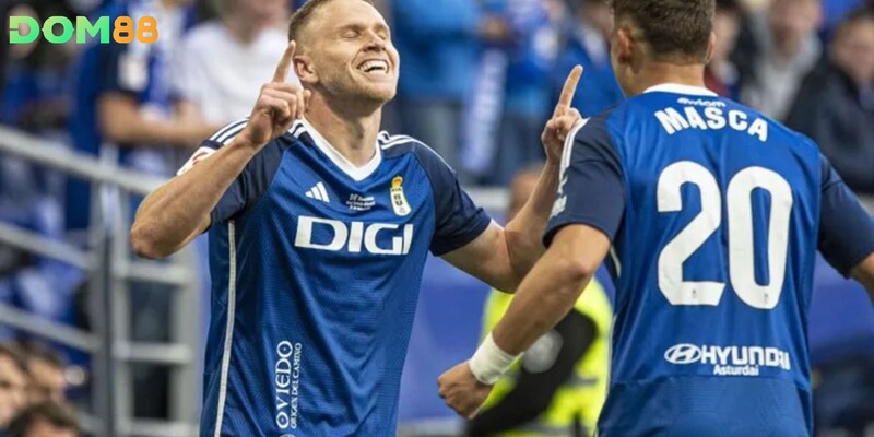 Phong độ của Real Oviedo qua những con số biết nói