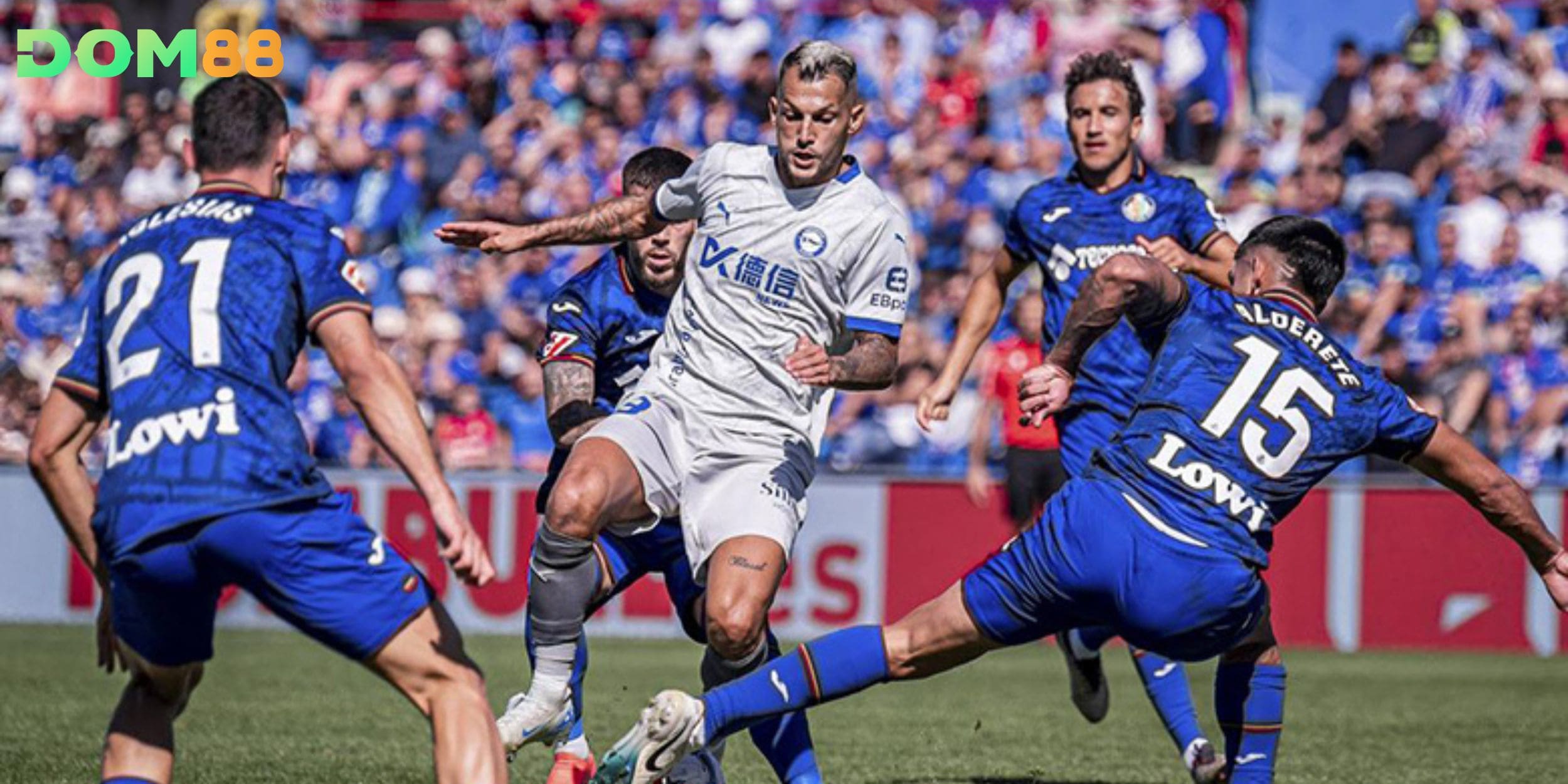 Phong độ gần đây của Getafe thông qua năm trận