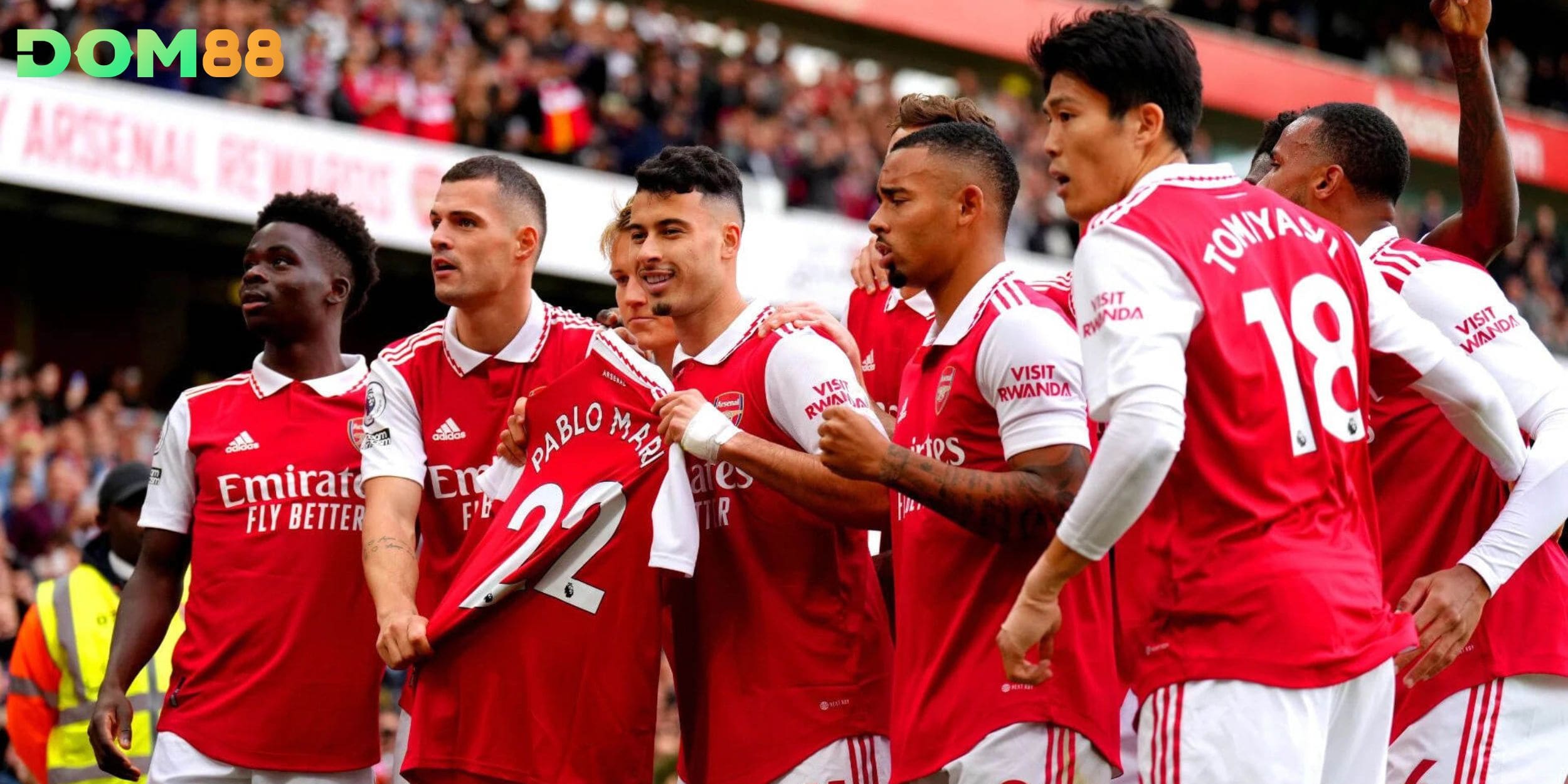 Phong độ ổn định giúp Arsenal khẳng định vị thế ứng viên vô địch