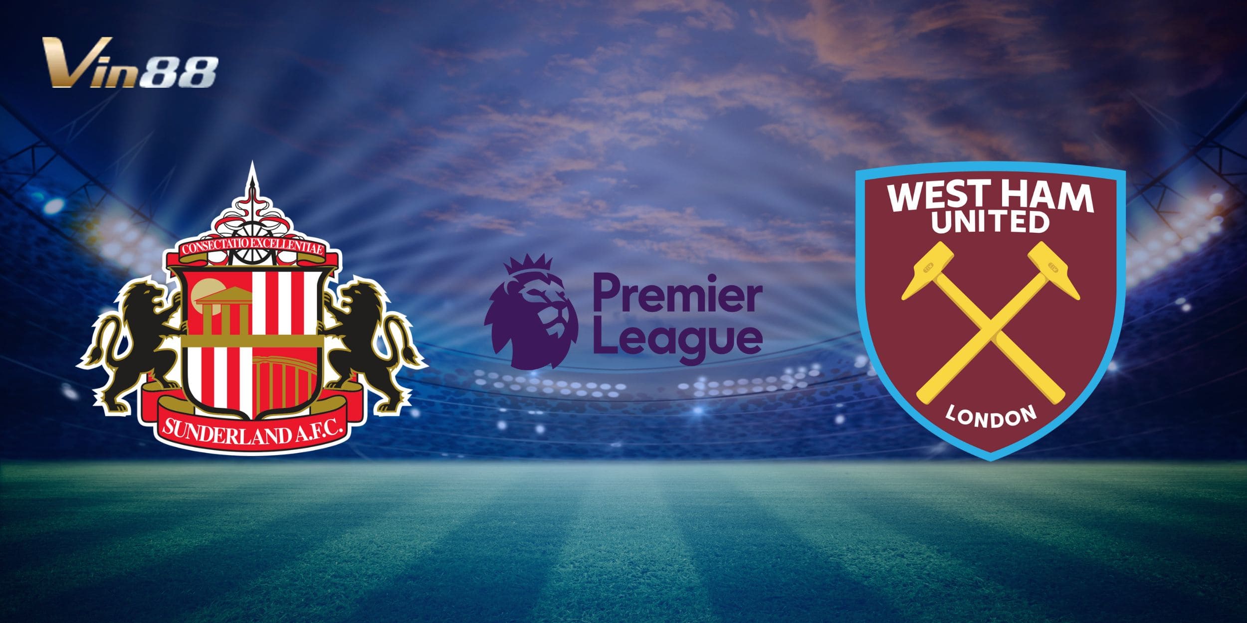 Sân Ánh Sáng rực rỡ trước trận Sunderland vs West Ham 16/08/2025