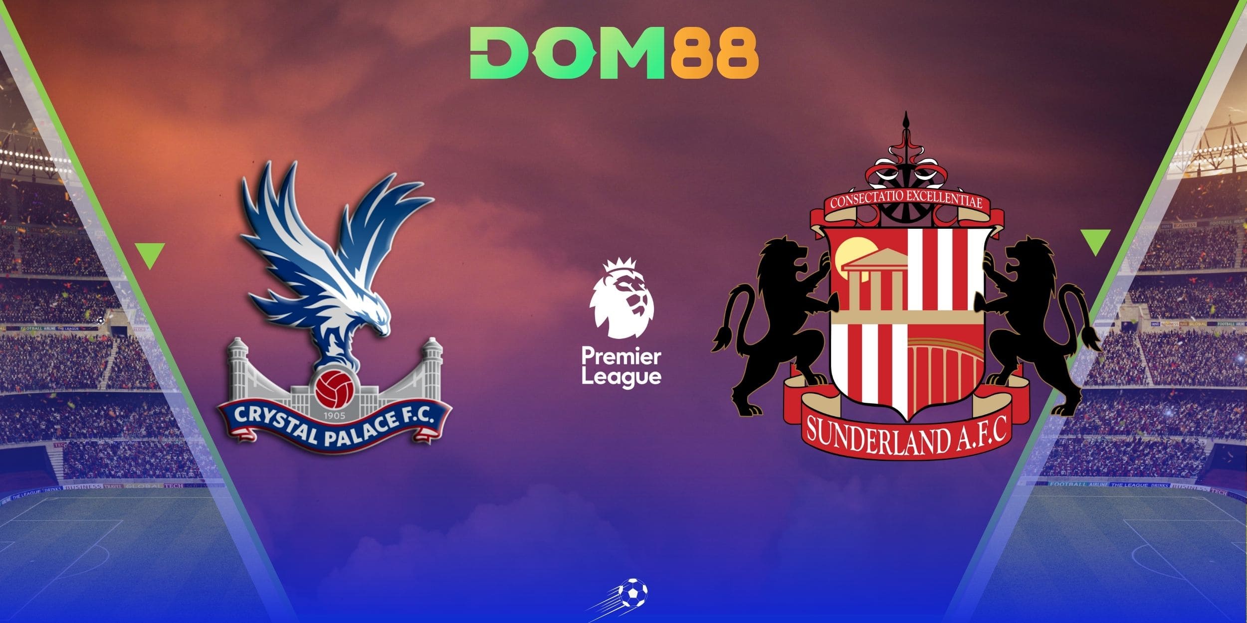 Selhurst Park sẵn sàng bùng nổ khi Palace tiếp đón Sunderland