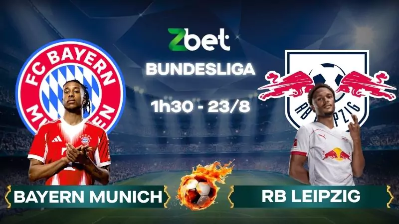 Nhận định soi kèo Bayern Munich vs RB Leipzig - 01h30 23/08/2025 - Bundesliga