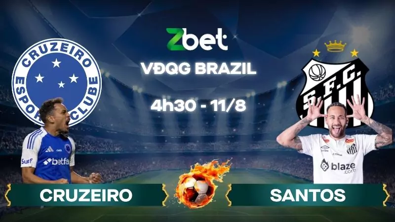 Nhận định soi kèo Cruzeiro vs Santos - 04h30 11/08/2025 - VĐQG Brazil