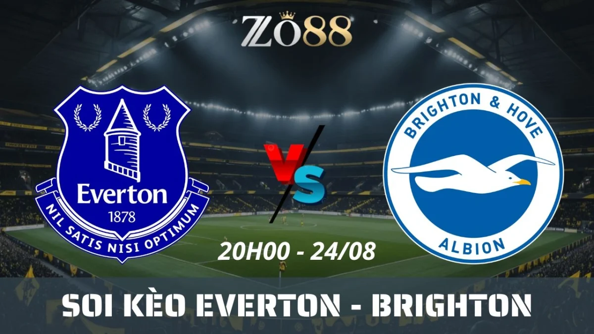 Soi kèo nhà cái Everton vs Brighton - 24/08/2025 20h00 Ngoại hạng Anh
