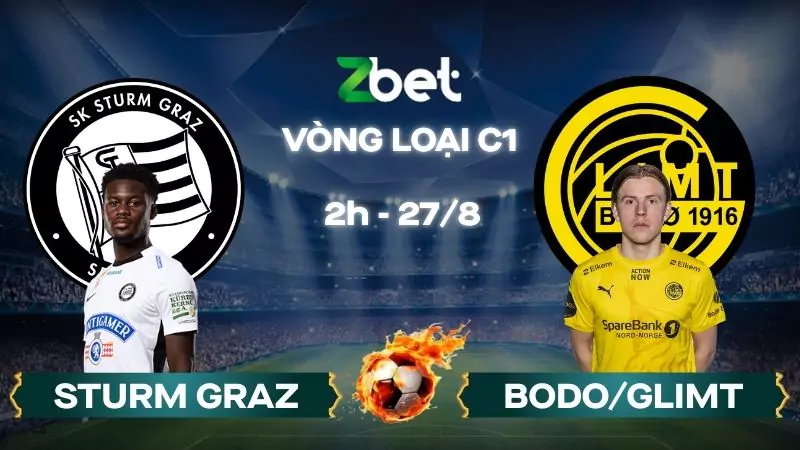 Nhận định soi kèo Sturm Graz vs Bodo/Glimt - 02h00 27/08/2025 - Vòng loại C1