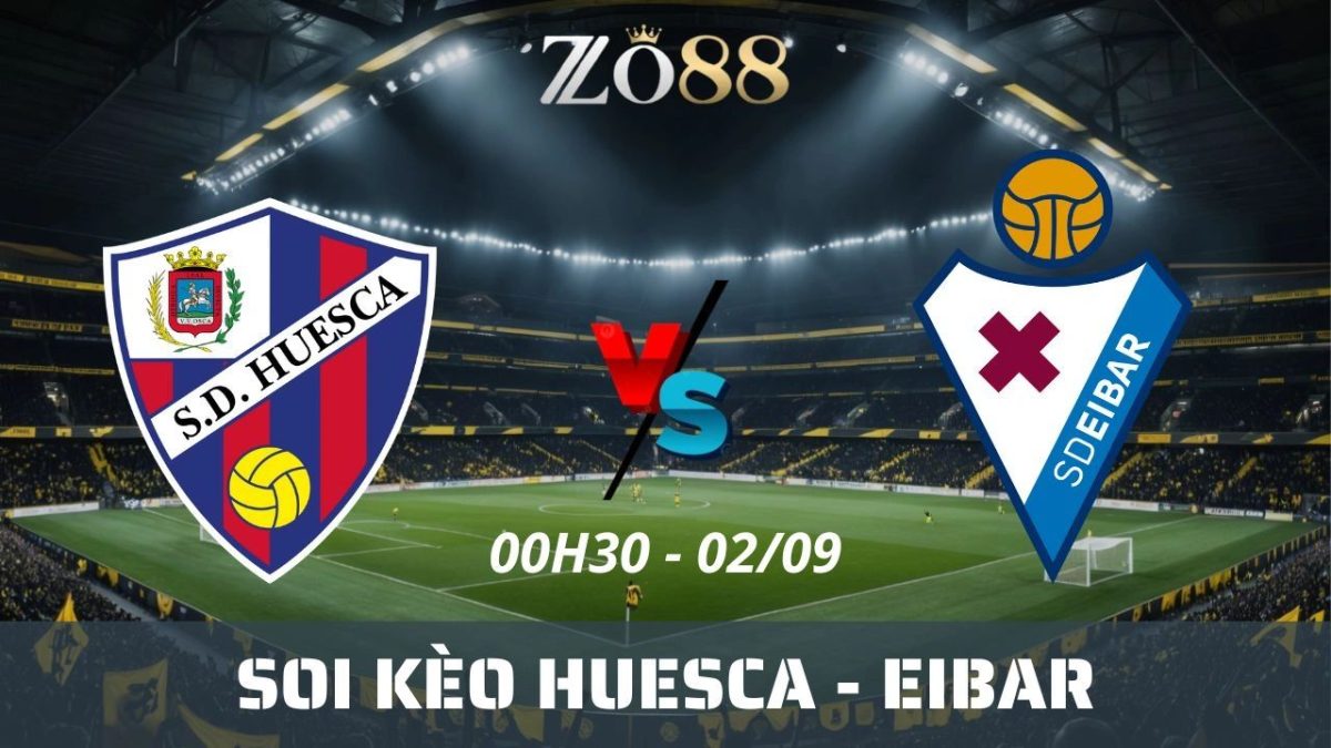 Soi kèo nhà cái Huesca vs Eibar – 02/09/2025 00h30 La Liga 2