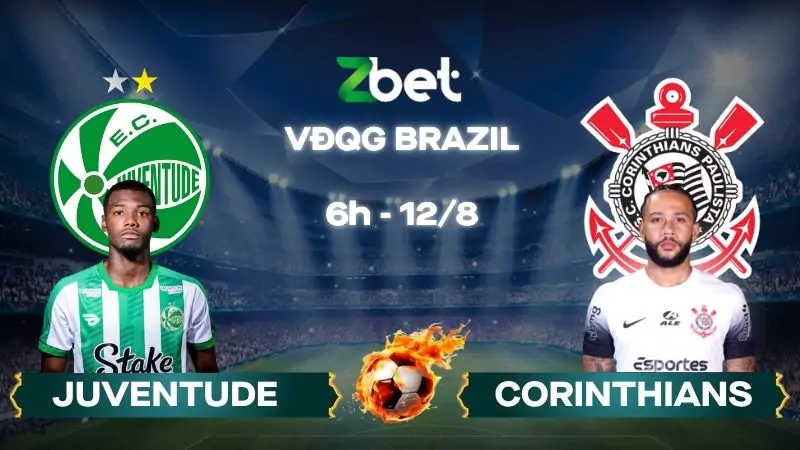 Nhận định soi kèo Juventude vs Corinthians - 06h00 12/08/2025 - VĐQG Brazil