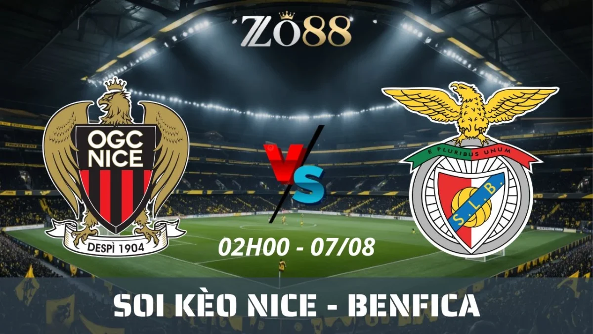 Soi kèo nhà cái Nice vs Benfica - 07/08/2025 02h00 VL Champions League