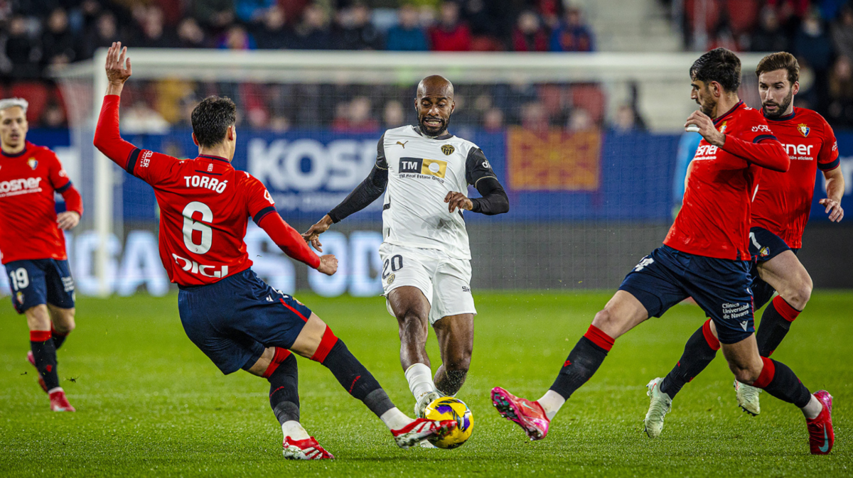 Dự đoán tỷ số Osasuna - Valencia: 1-1