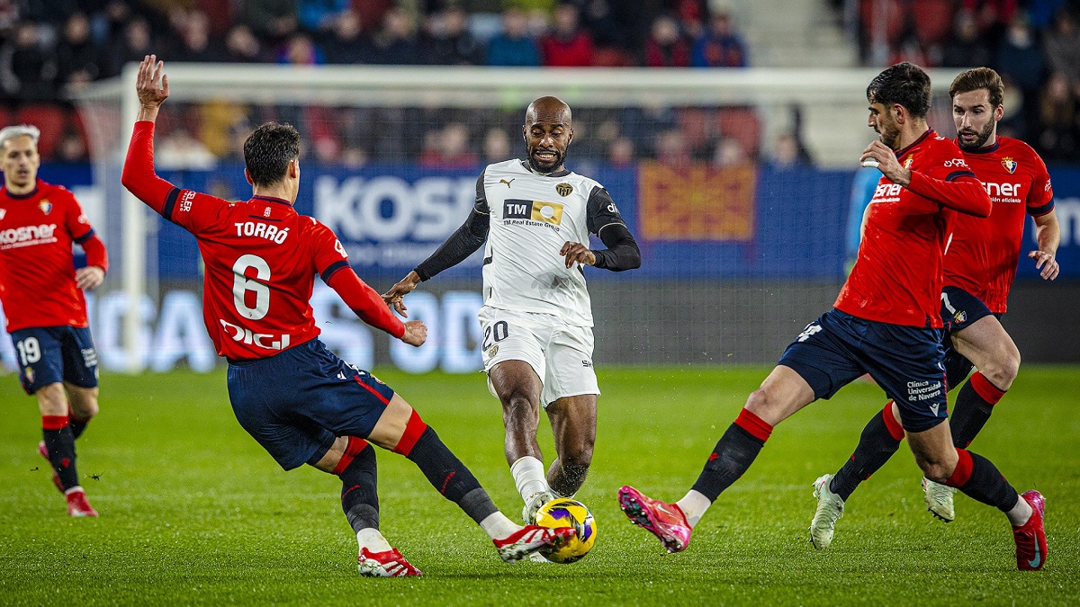 Phong độ các trận đấu gần đây của – Osasuna vs Valencia