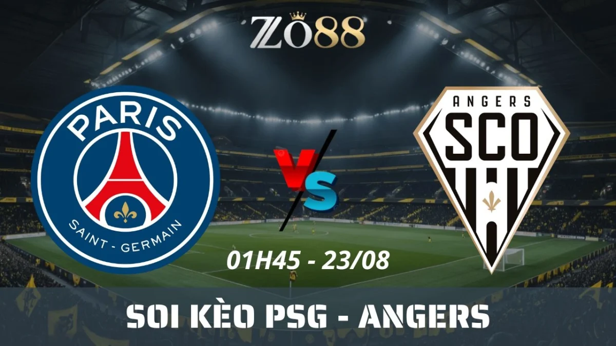 Soi kèo nhà cái PSG vs Angers - 23/08/2025 01h45 Ligue 1