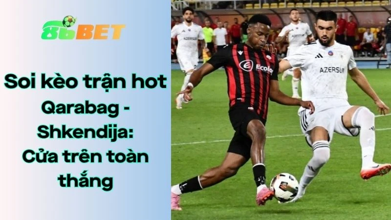 Soi kèo nhà cái 86BET Qarabag - Shkendija: 23h00 - 12/08/2025 - VL Champions League