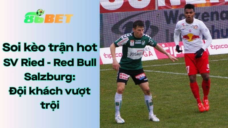 Soi kèo nhà cái 86BET SV Ried - Red Bull Salzburg: 00h30 - 03/08/2025 - VĐQG Áo