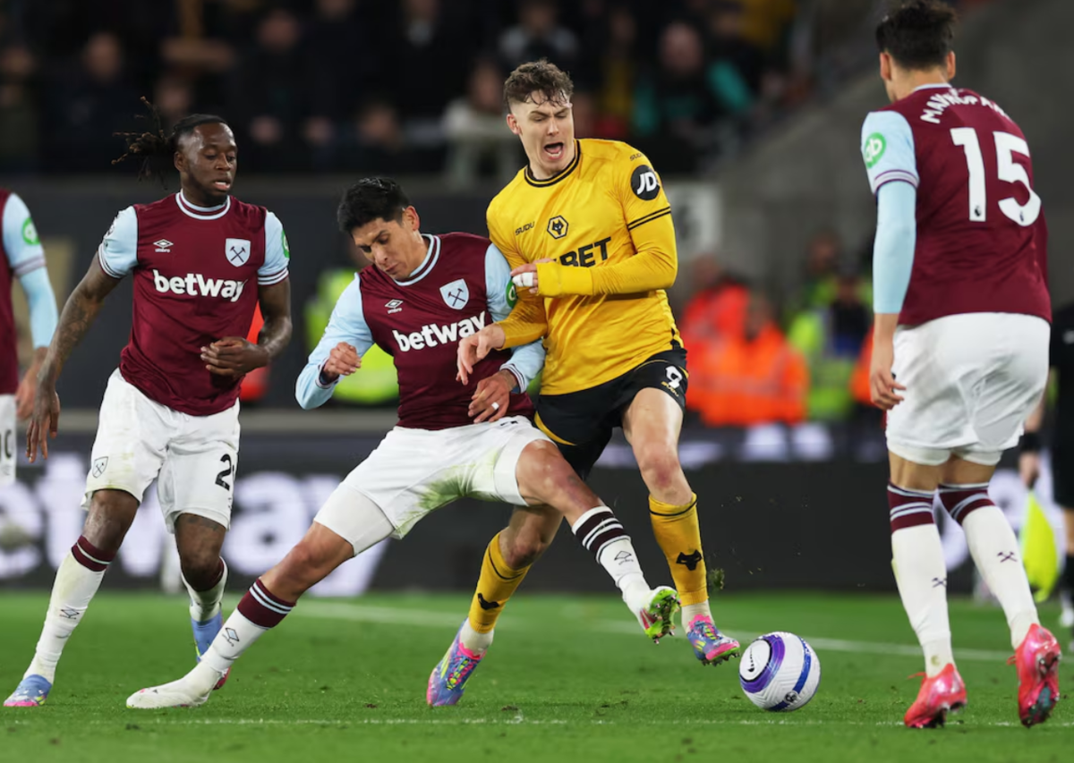 Dự đoán tỷ số Wolves - West Ham: 0-1