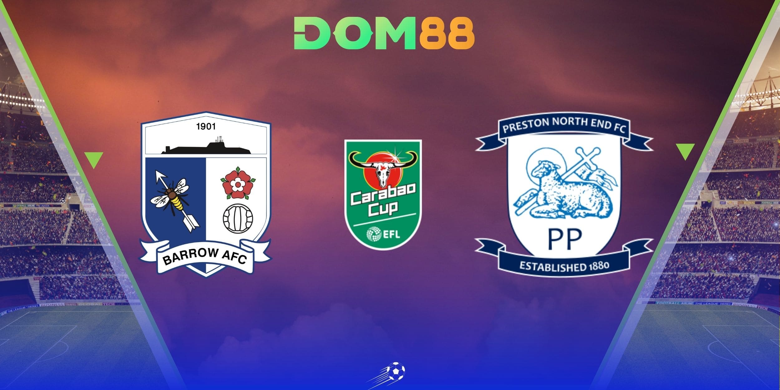 Thông tin trận đấu giữa Barrow vs Preston ngày 13/08/2025