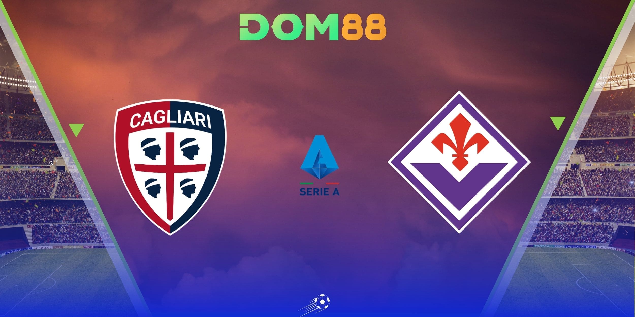 Tỷ lệ chiến thắng cân bằng, hứa hẹn kịch tính trong trận Cagliari vs Fiorentina