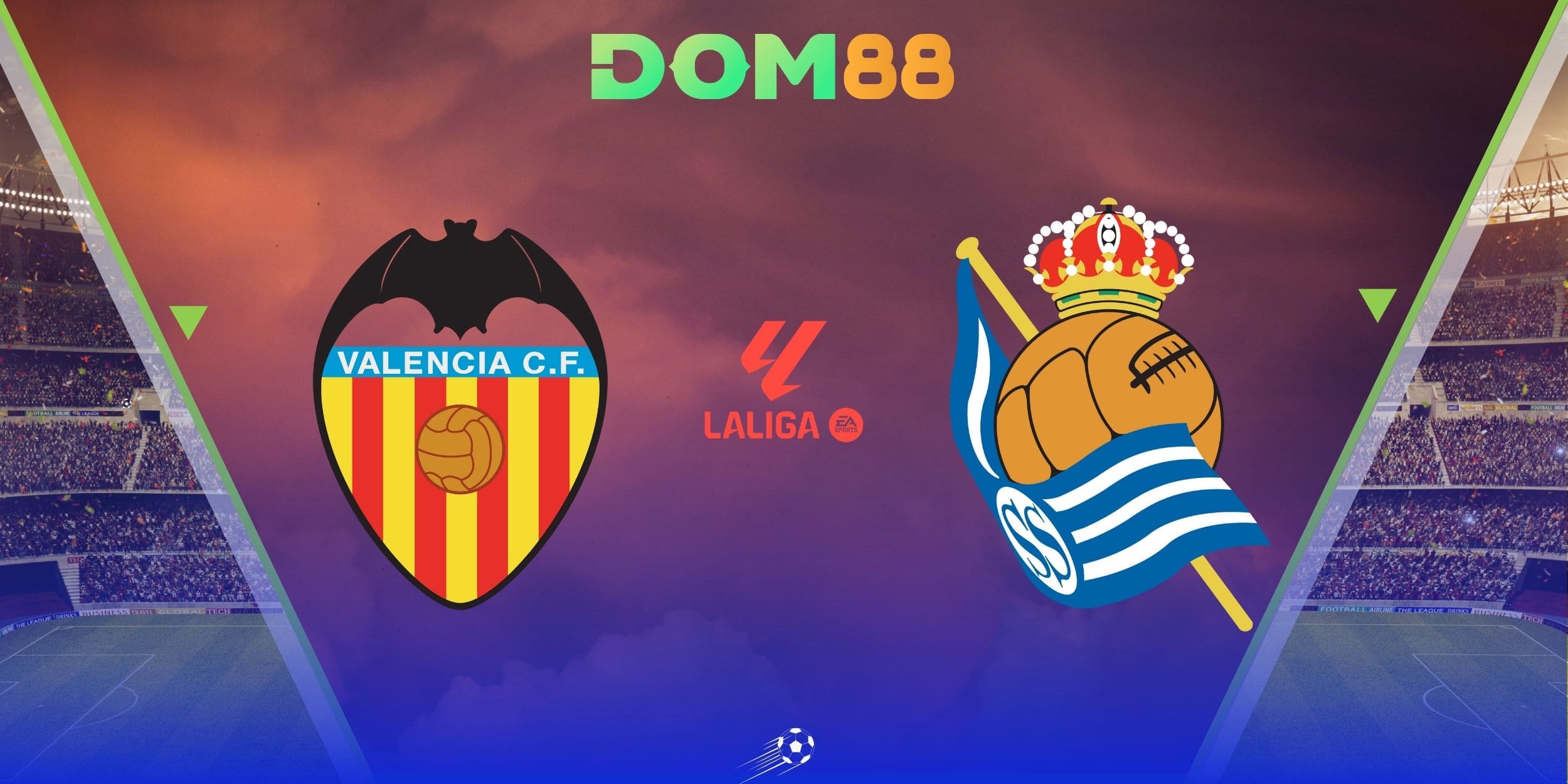 Valencia vs Real Sociedad sẽ diễn ra trên SVĐ Mestalla