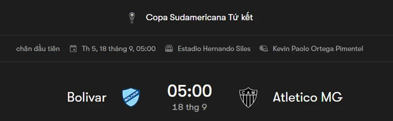 Nhận định bóng đá trận Bolivar vs Atletico Mineiro uk88
