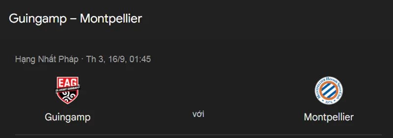 Nhận định bóng đá trận Guingamp vs Montpellier uk88