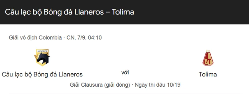 Nhận định bóng đá trận Llaneros vs Tolima uk88