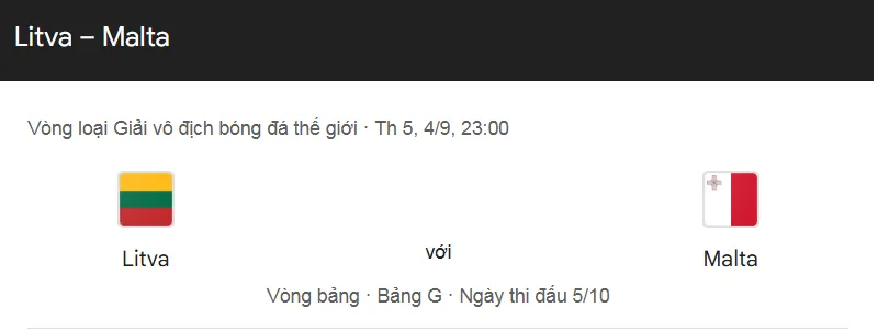 Nhận định bóng đá trận đấu giữa Lithuania vs Malta uk88