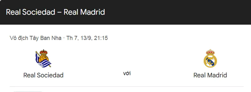 Tip Bóng Đá Real Sociedad vs Real Madrid uk88
