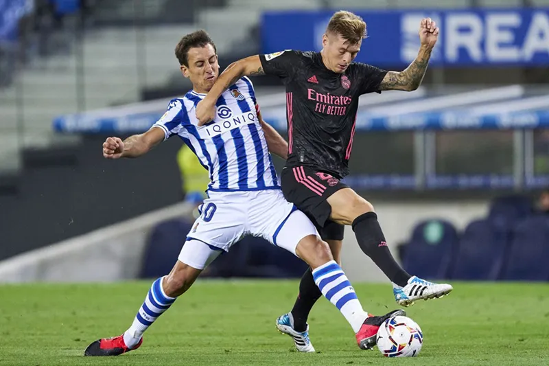 Tip Bóng Đá Real Sociedad vs Real Madrid uk88