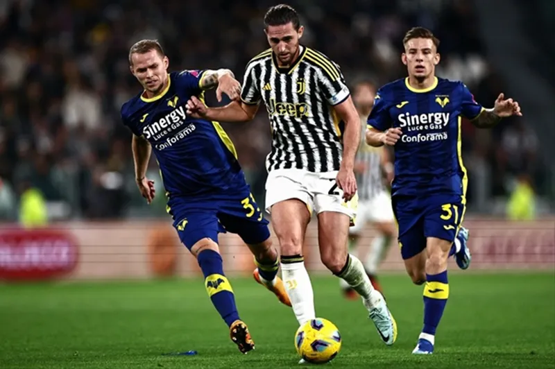 Tip kèo bóng đá Verona vs Juventus uk88