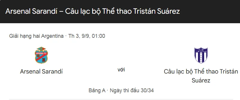 Tip kèo bóng đá chi tiết trận đấu giữa Arsenal de Sarandí vs Tristán Suárez uk88